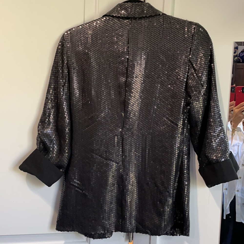 Sequin Blazer Jacket - image 3